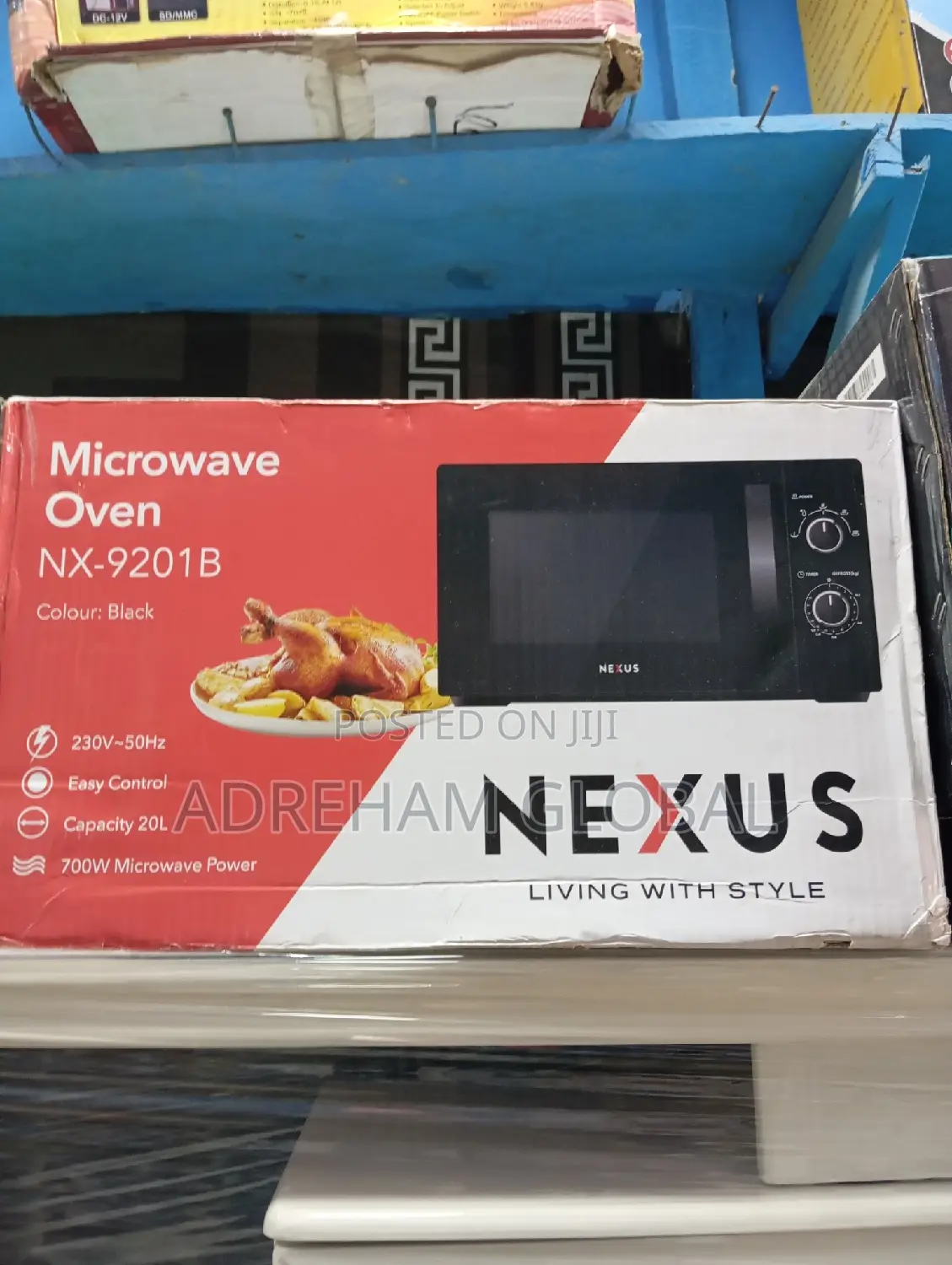 Nexus 20l Nx-9201b Microwave Oven, 700w