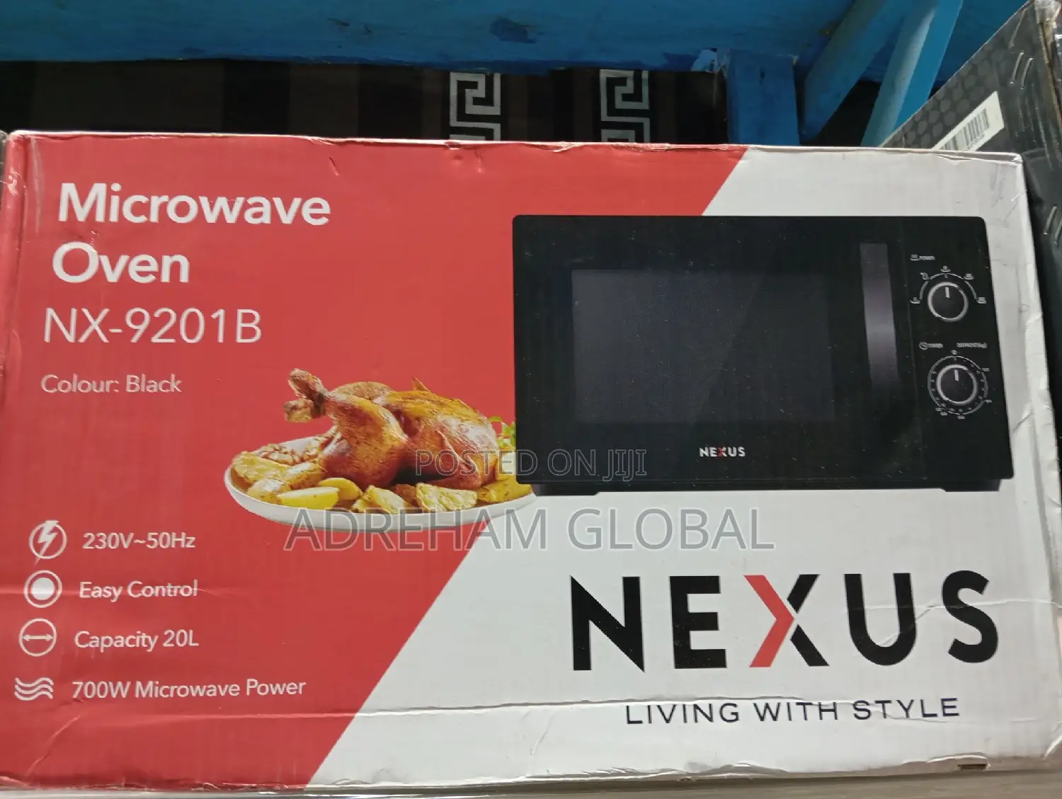 Nexus 20l Nx-9201b Microwave Oven, 700w