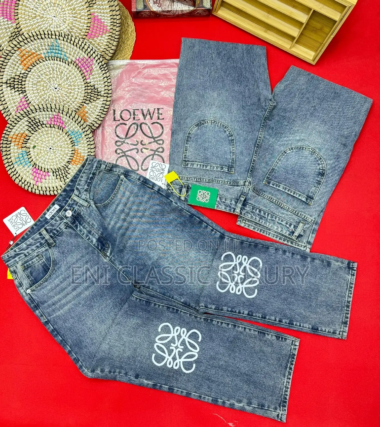 Super High Quality Baggy Jeans Gucci Available in Store