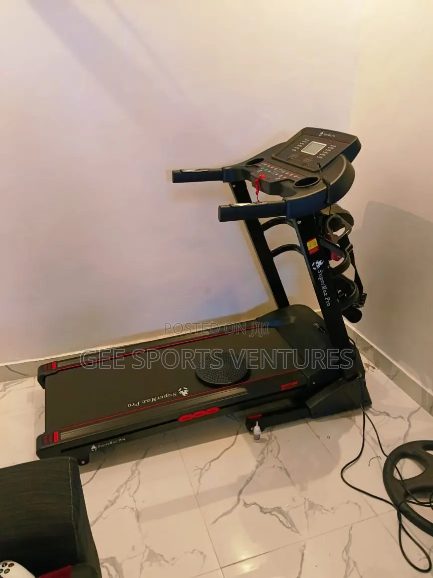 2.5hp Operated Treadmill With Massager Twister and Dumbbells