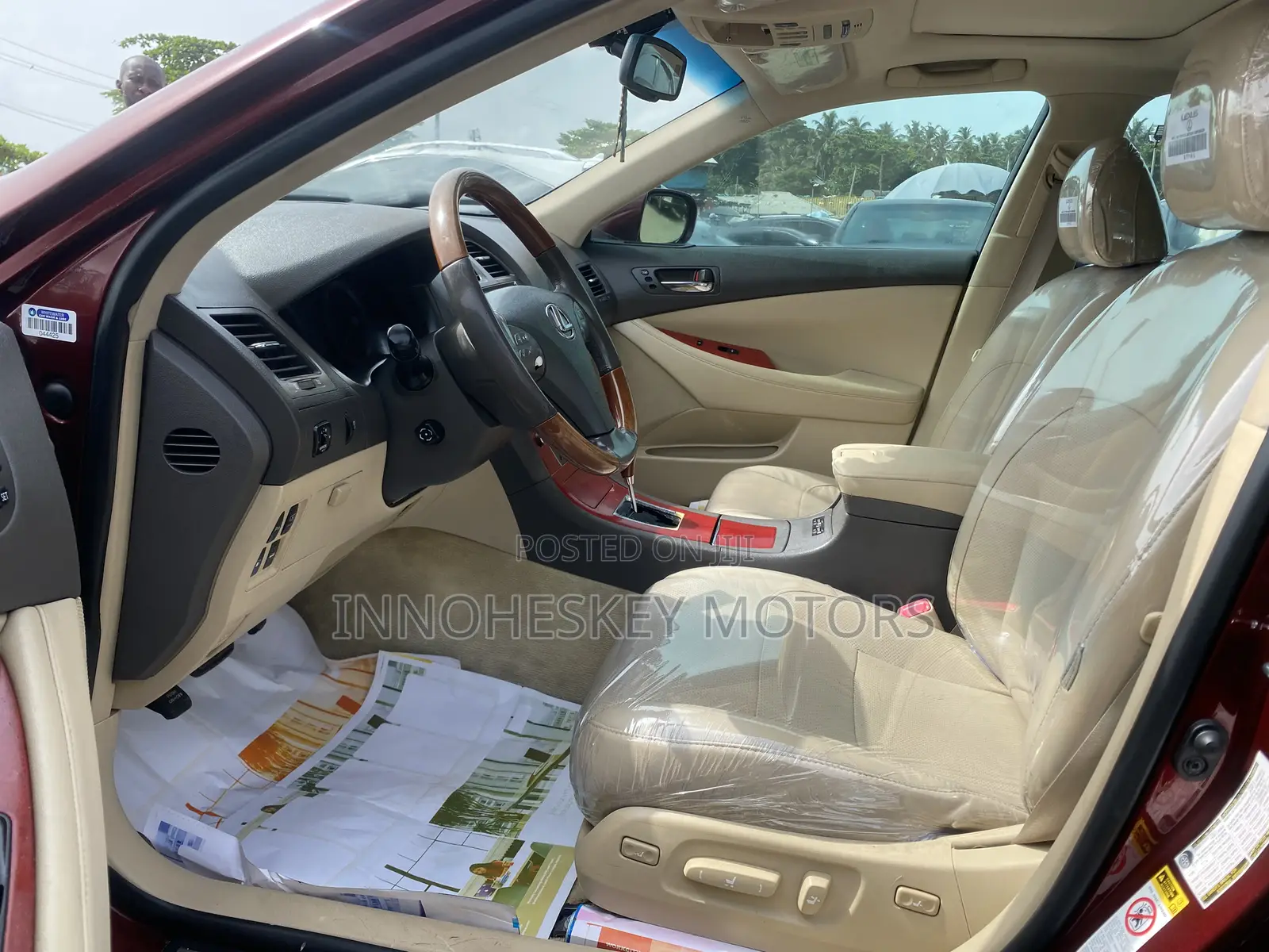 Lexus ES 350 2008 Burgundy