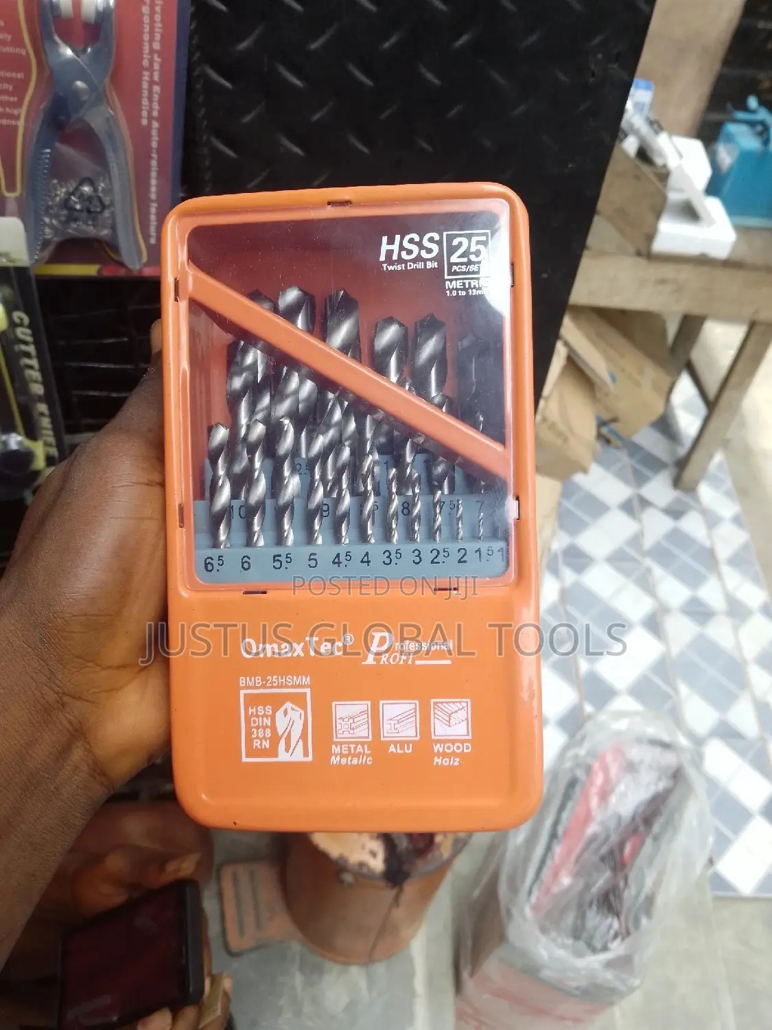 Set of Drill Bits 1 to 13mm