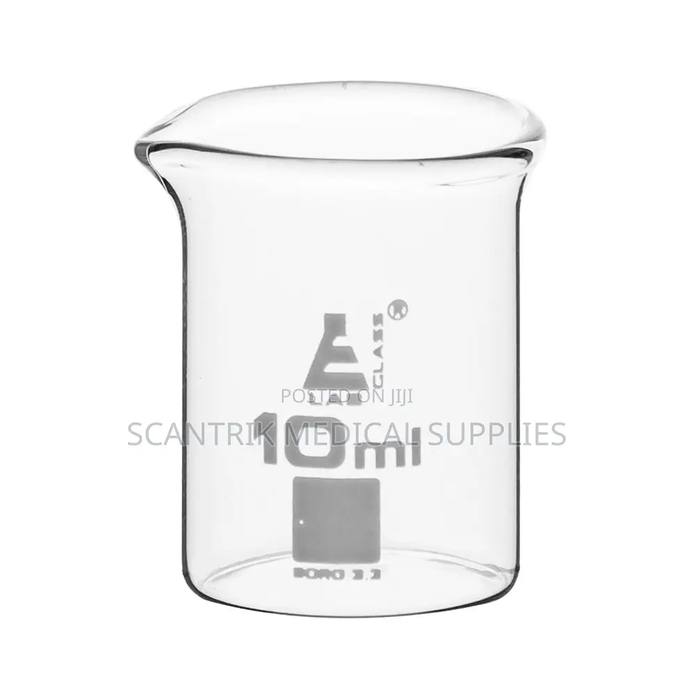 Beaker Pyrex Glass Low Form