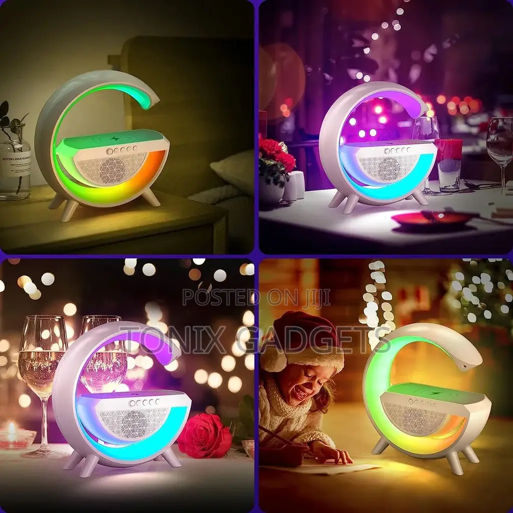 Multifunctional LED Lamp -wireless Charger+Bluetooth Speaker