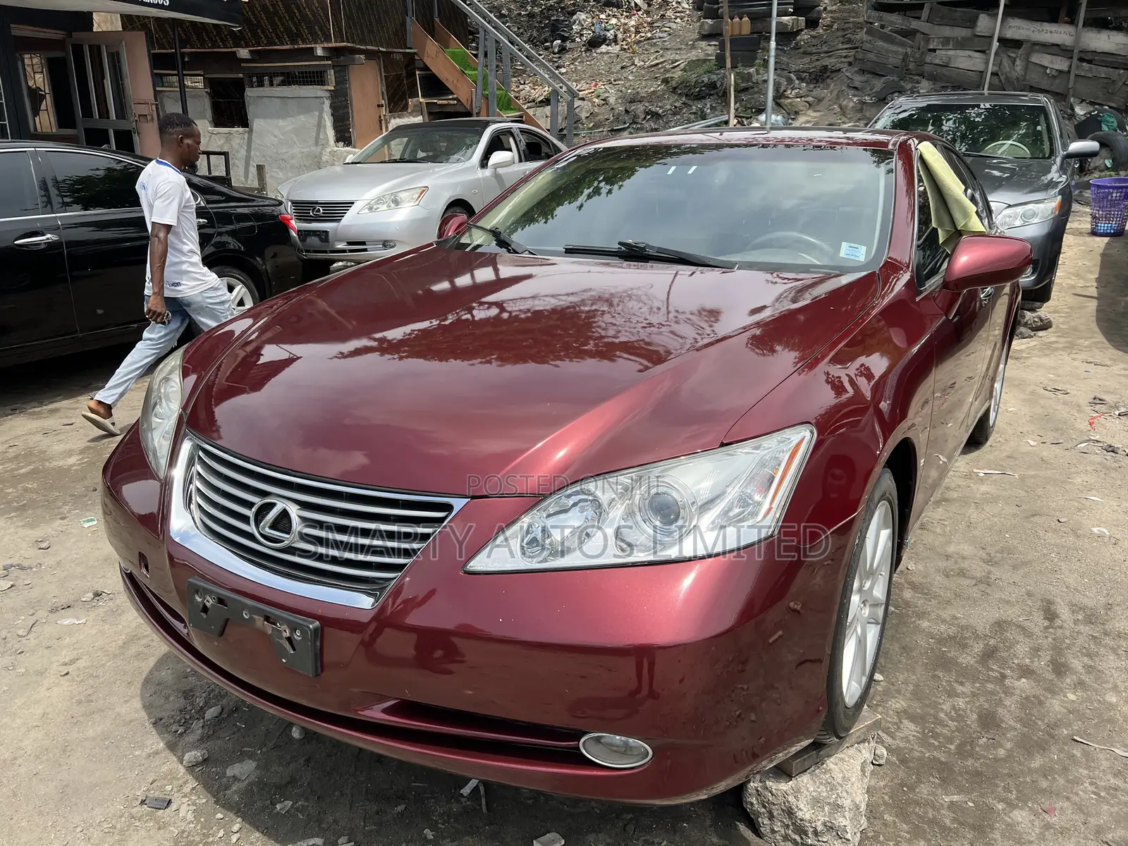 Lexus ES 350 2011 Red