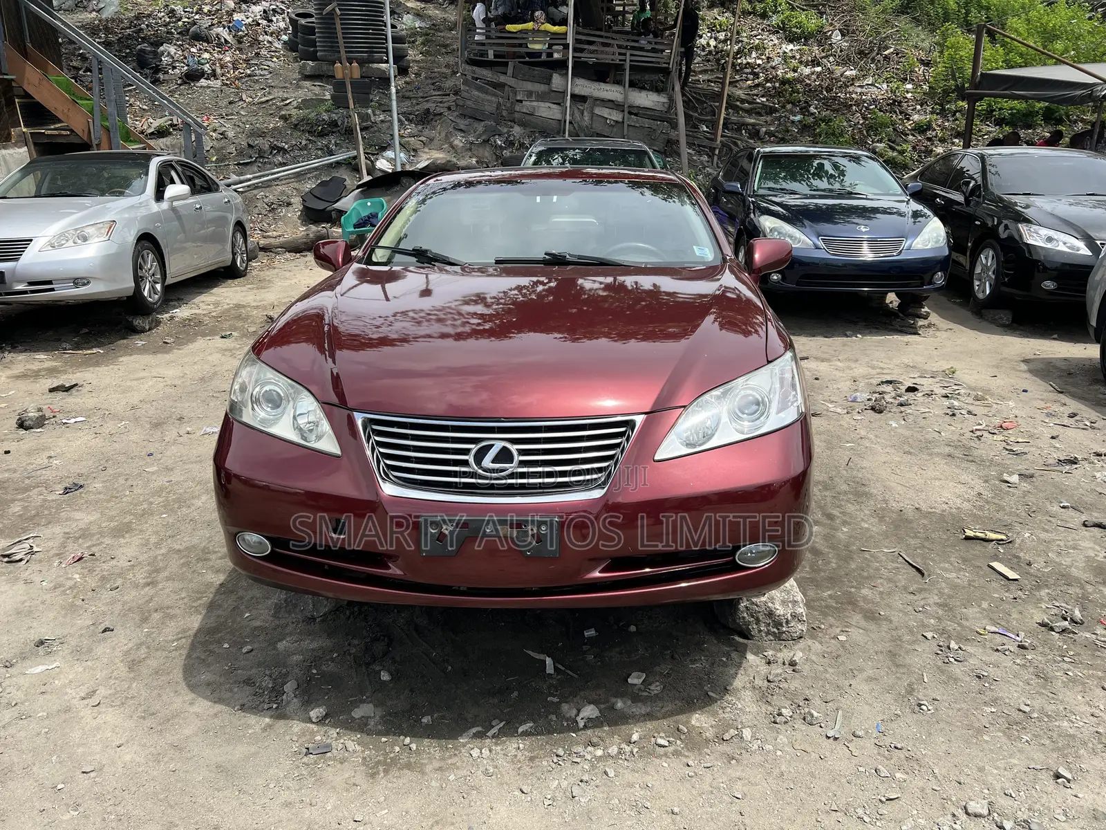 Lexus ES 350 2011 Red