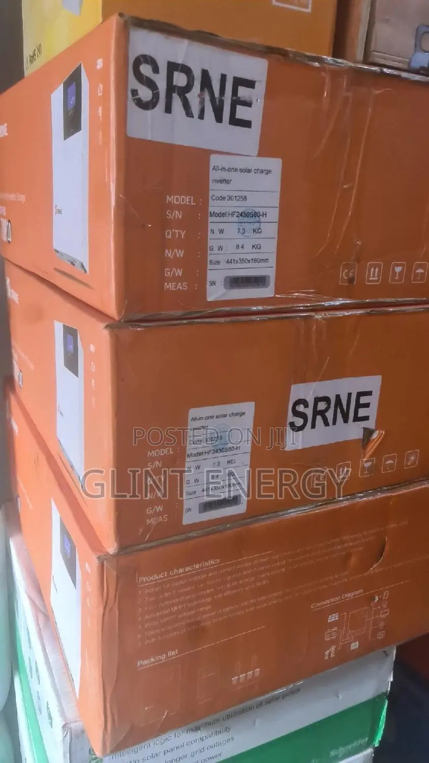 3.3kva 24v 500vdc SRNE Hybrid Inverter