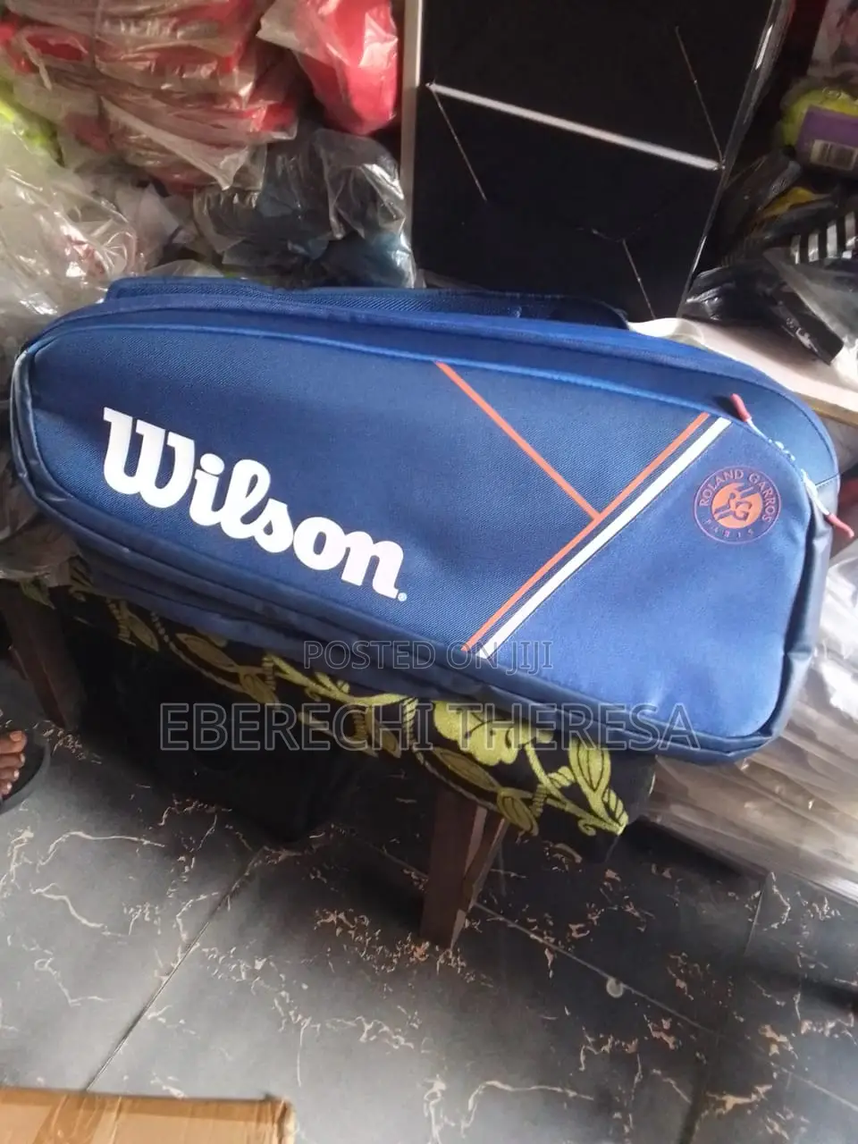 2 Zipper Wilson Lawn Tennis Bag