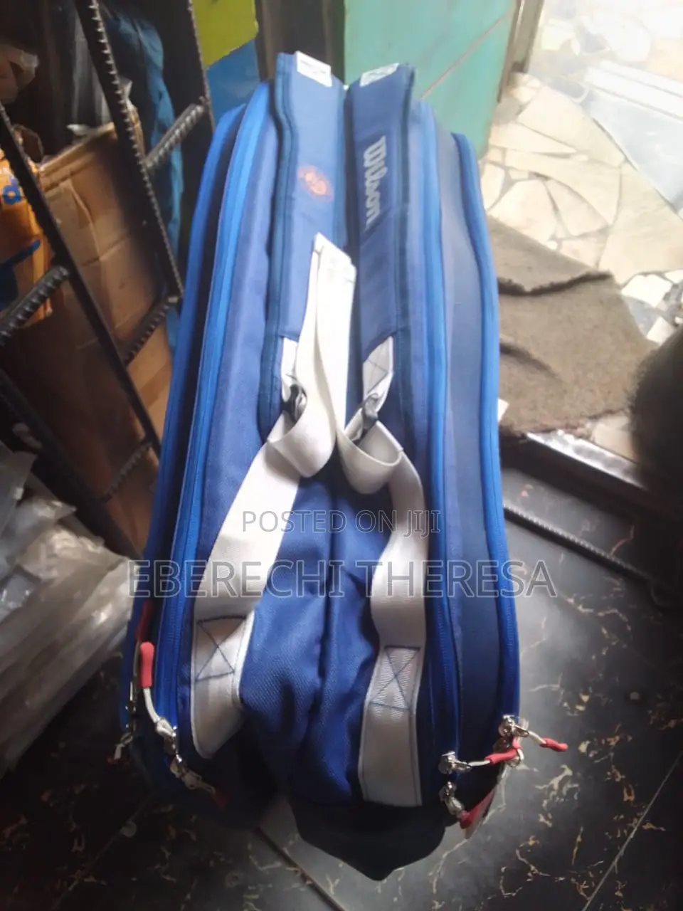 2 Zipper Wilson Lawn Tennis Bag