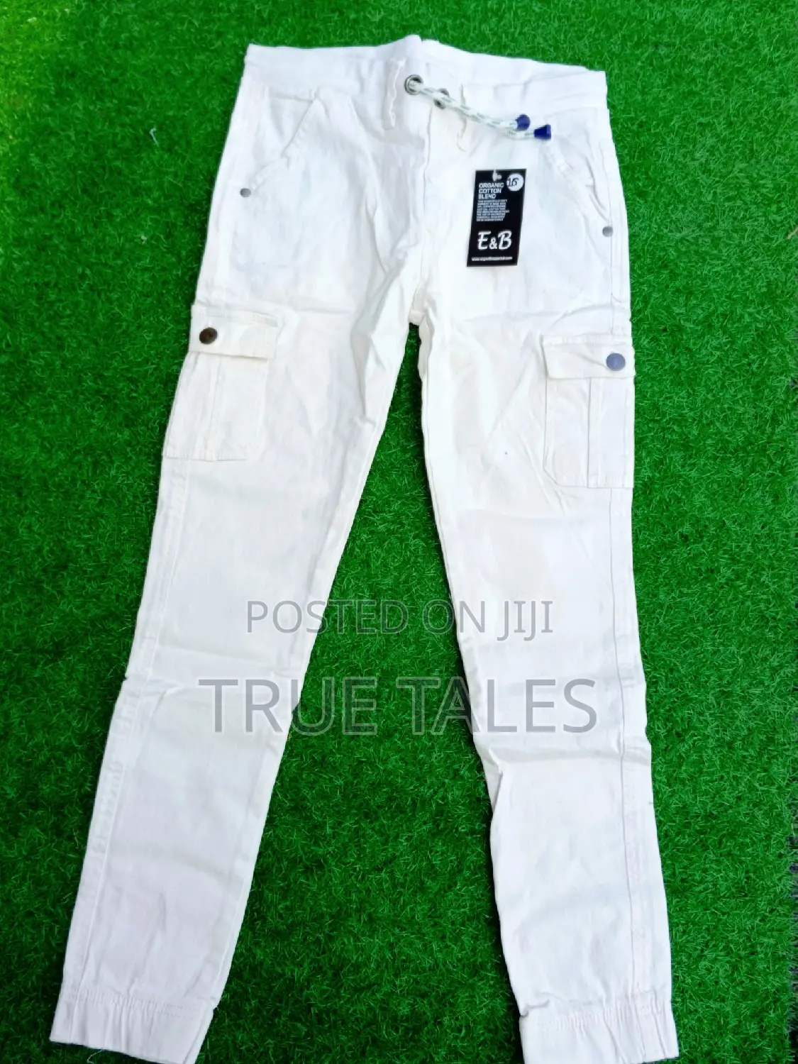 Unisex Combat Chinos Joggers for Ages 3 to 12 Years