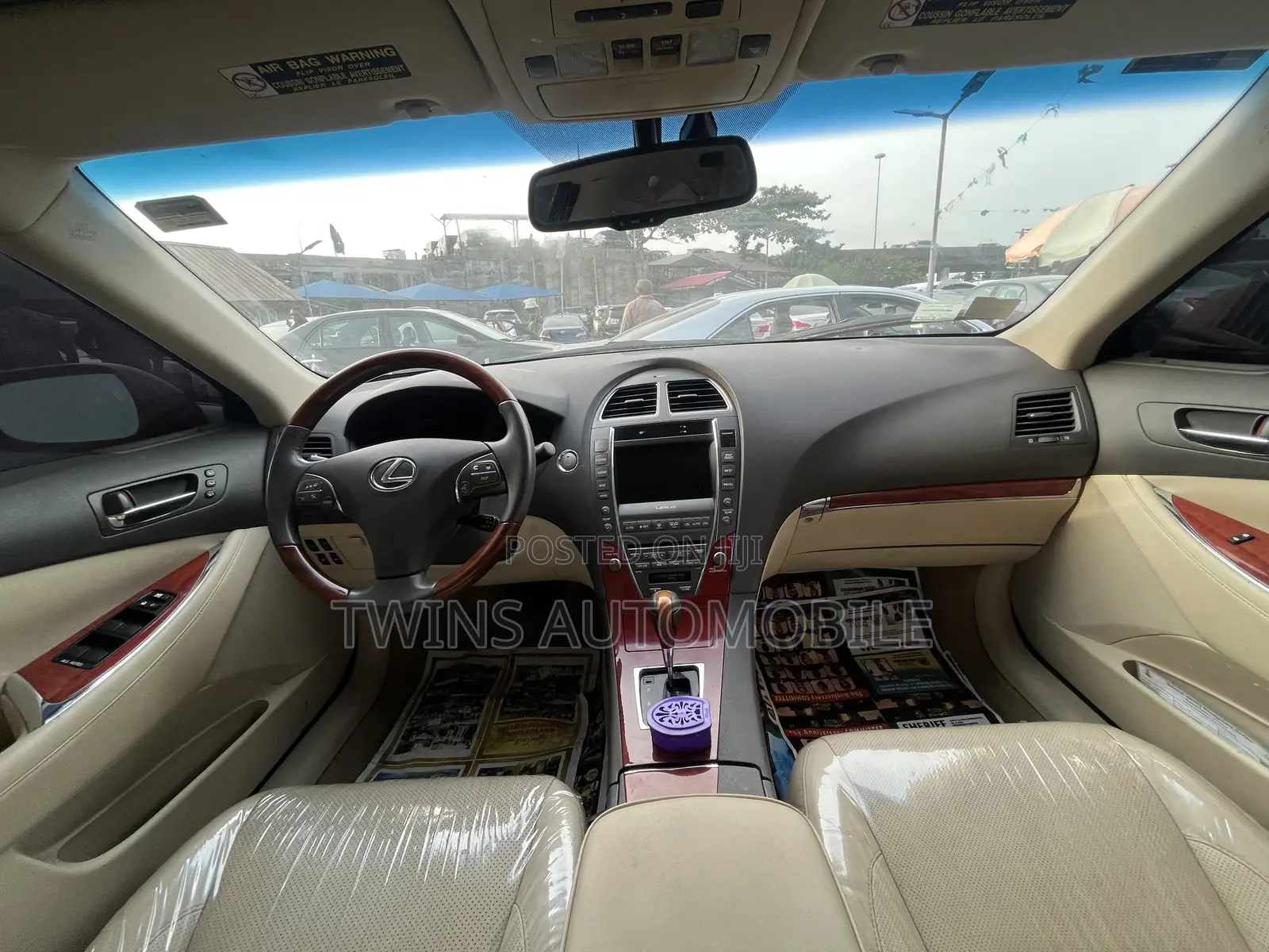 Lexus ES 350 2011 Red