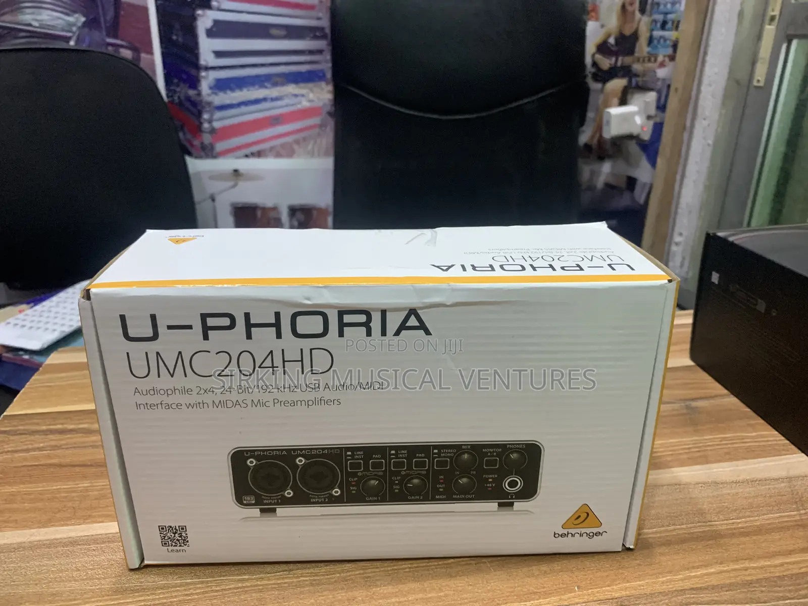 U-Phoria UMC 204hd Behringer Sound Card