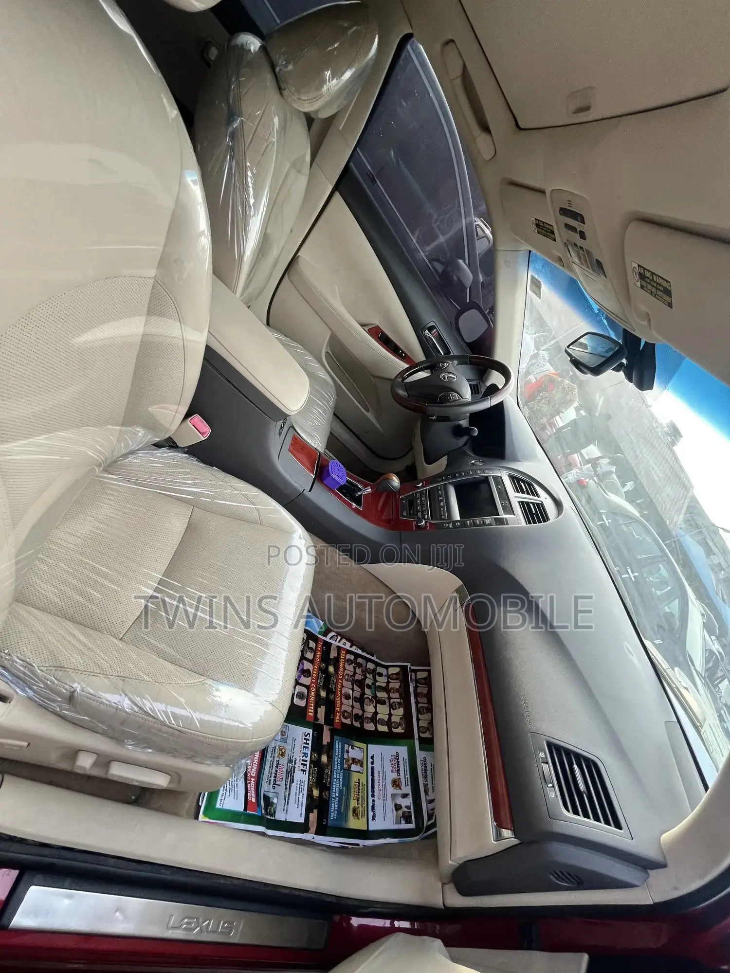 Lexus ES 350 2011 Red