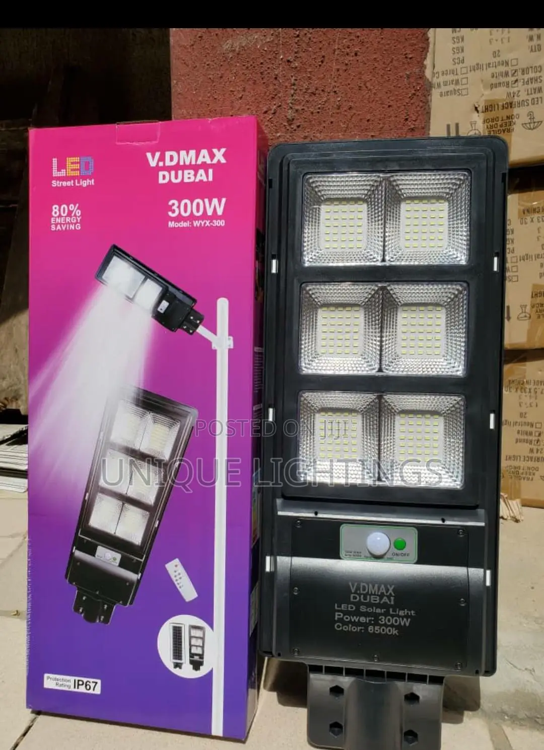 Solar Powered Street Light