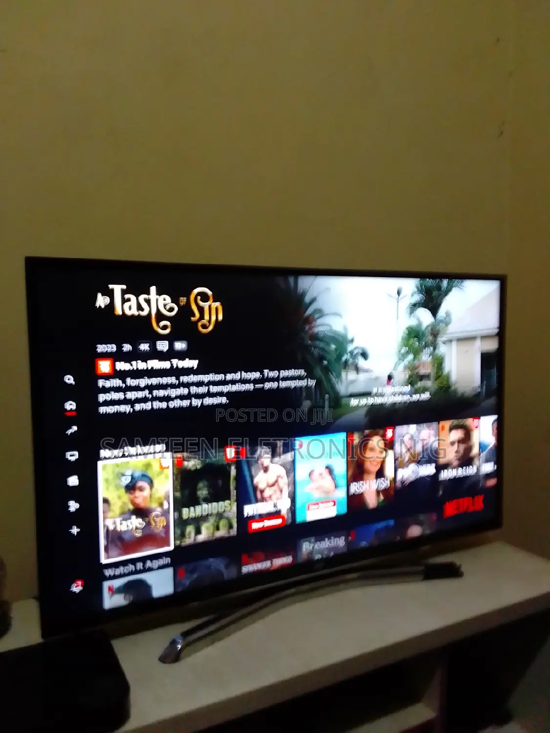 Newly Arrived 43inch JVC UHD Smart TV, Free Netflix( UK )