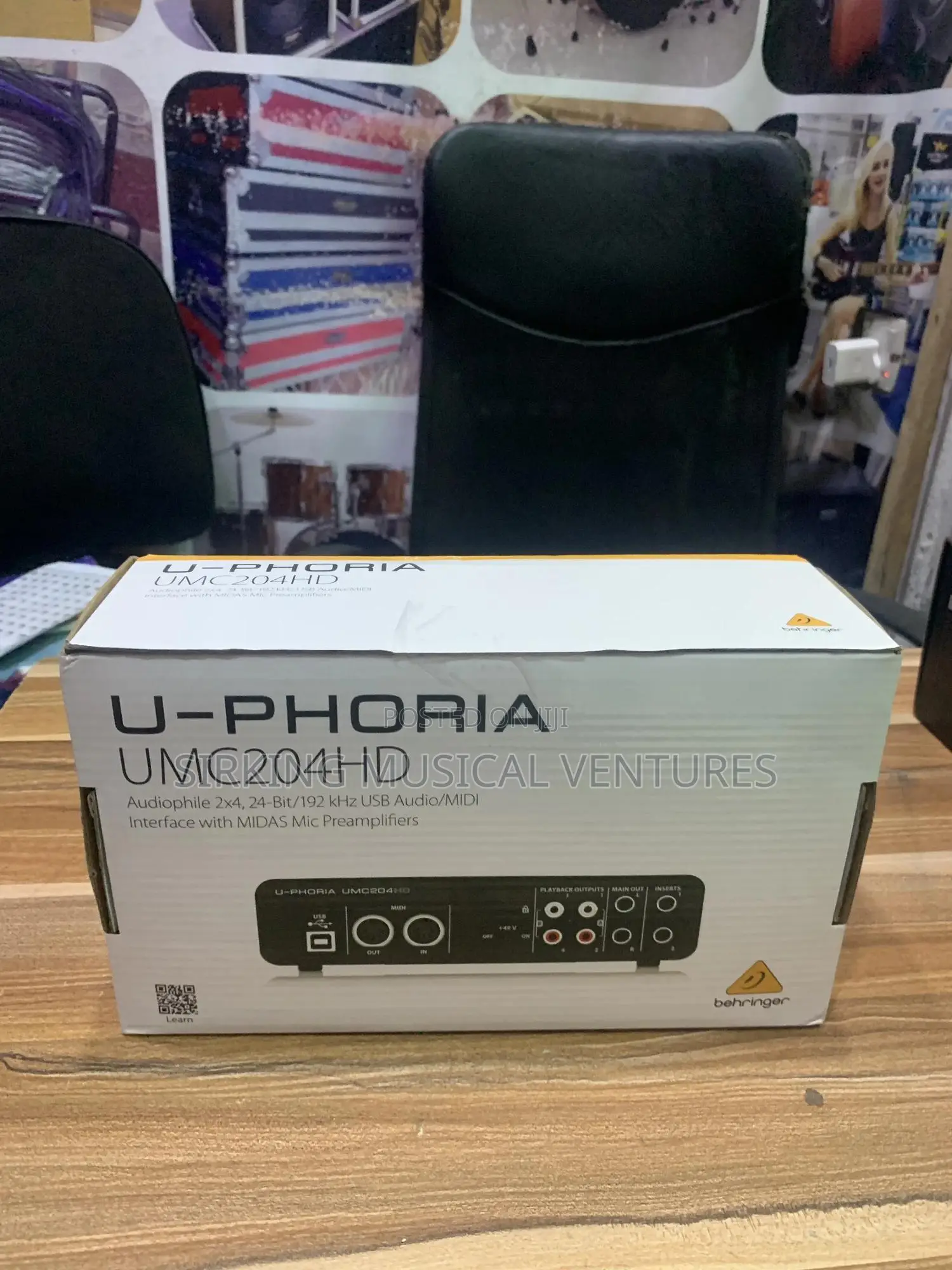 U-Phoria UMC 204hd Behringer Sound Card