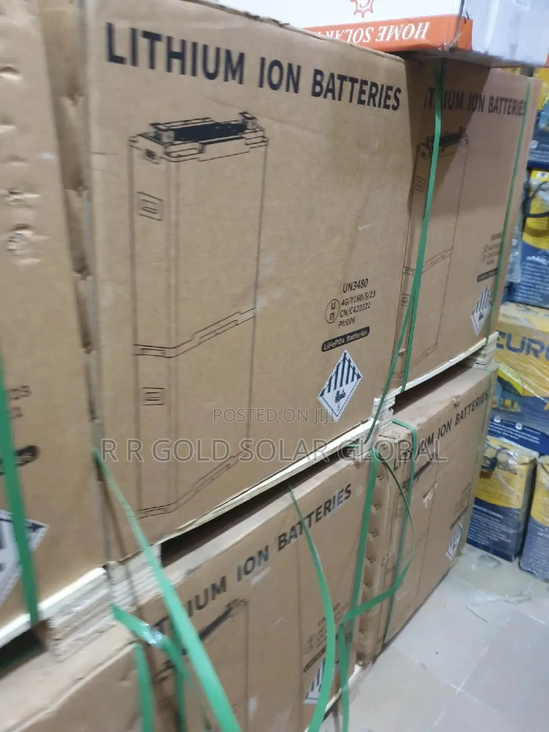 15kwh 300AH Blue Carbon Lithium Ion Battery