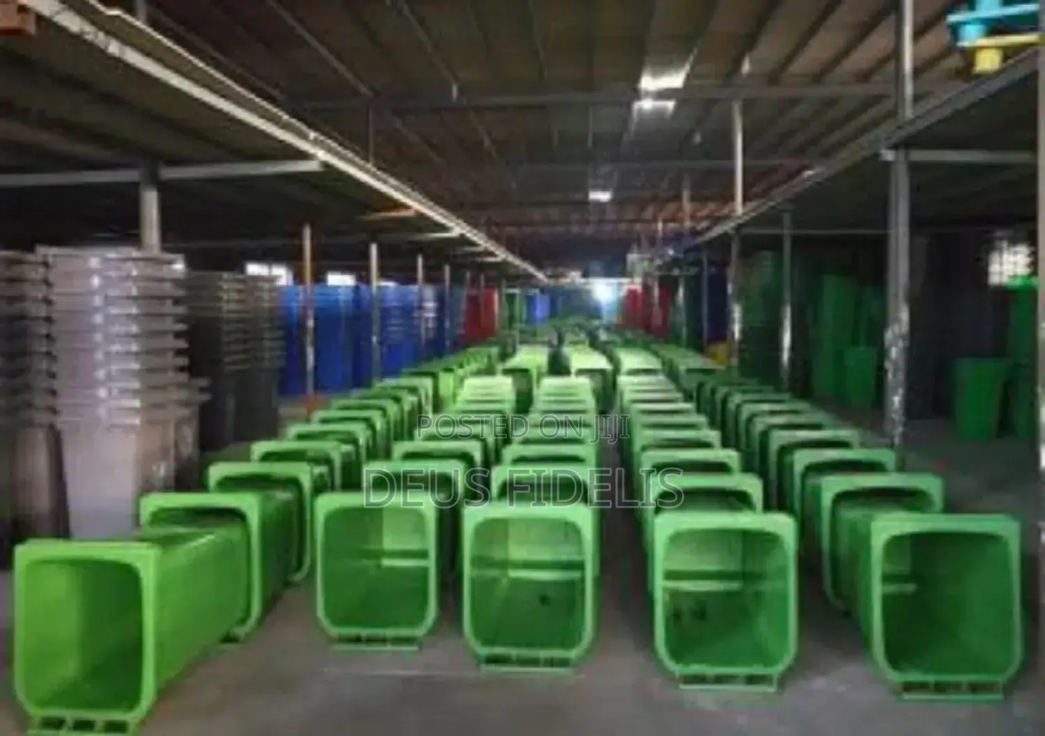 120 Litres Waste Bin With Tyre for Home and Offices