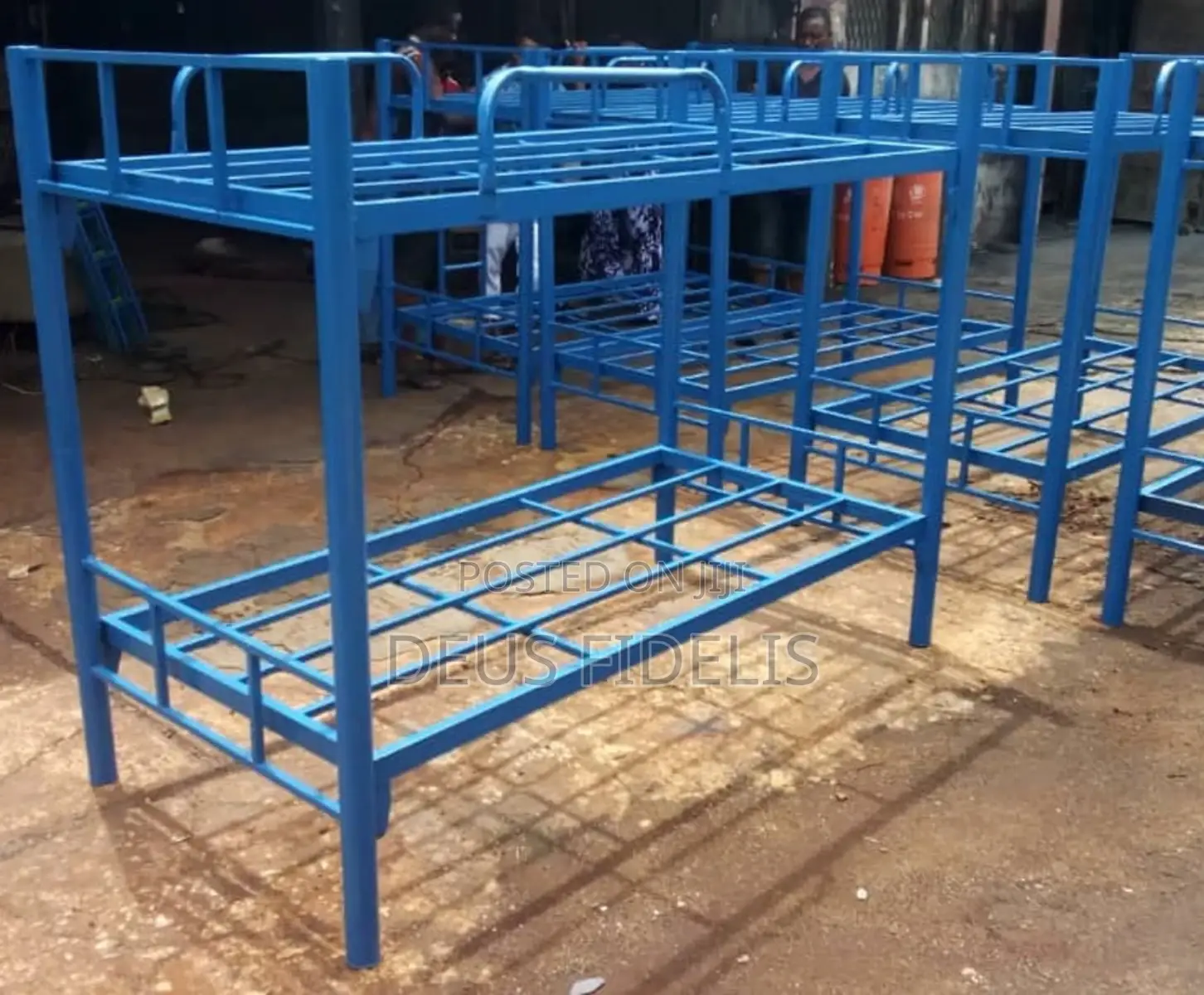 Blue Bunk Bed Detachable 3x6