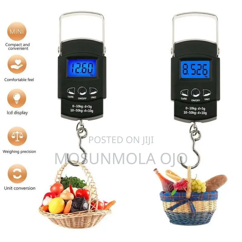 LCD Portable Digital Electronic Luggage Scale