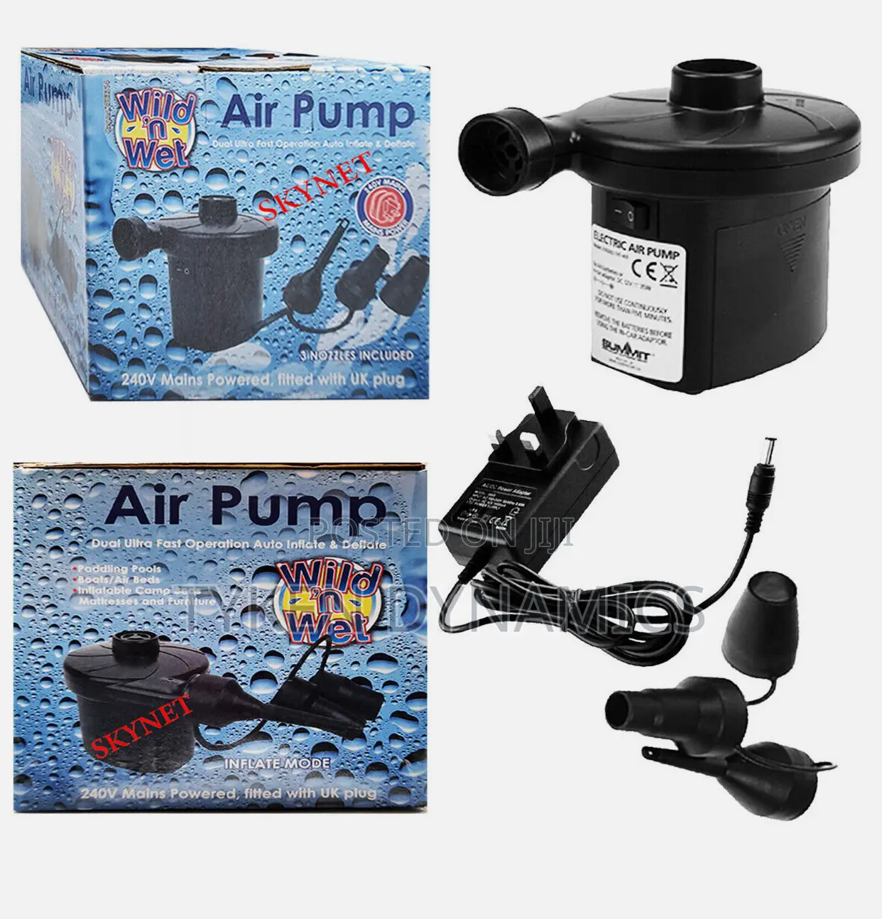 Wild N Wet Mains Operated Air Pumps