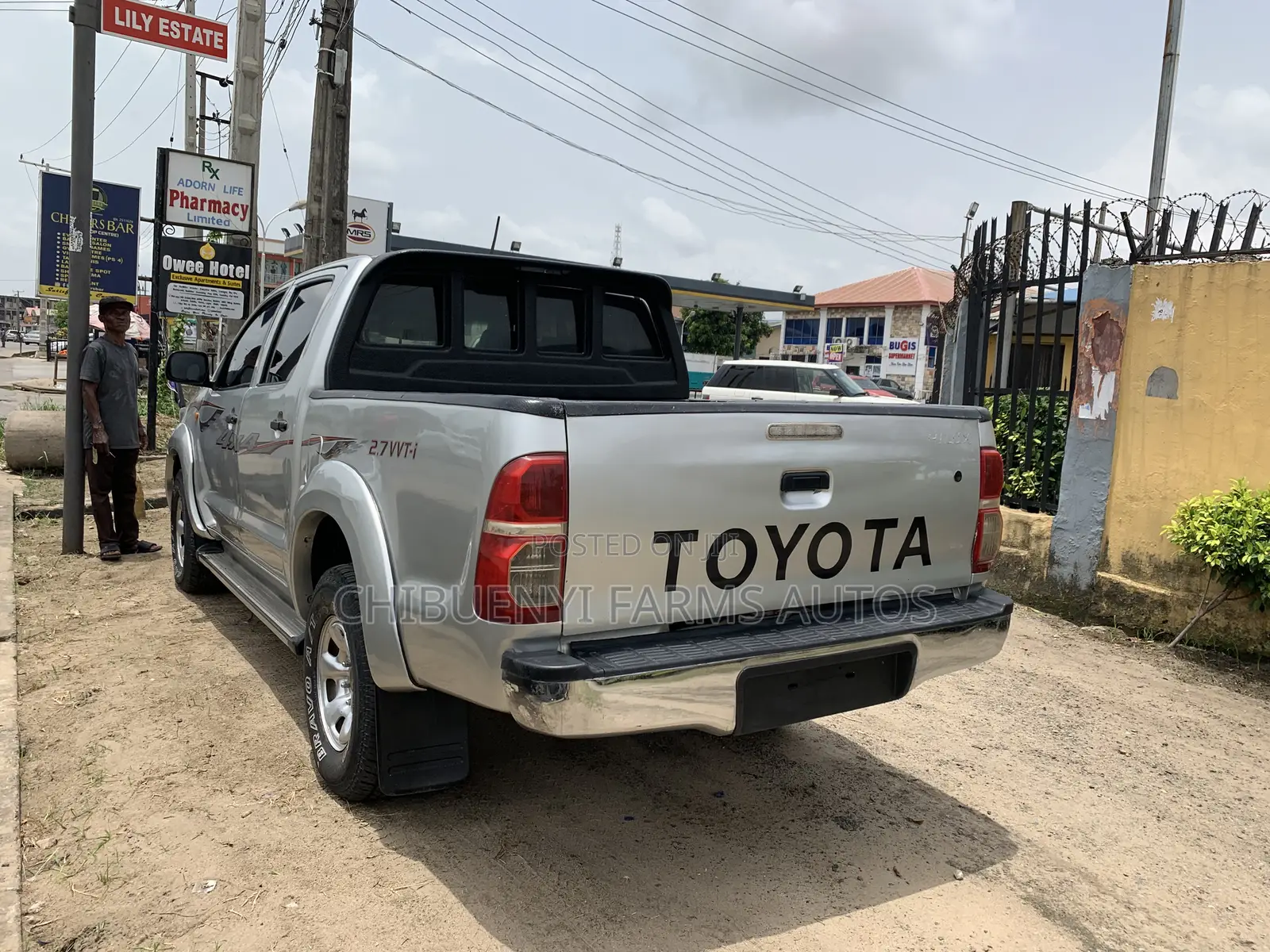 Toyota Hilux SR 4x4 2015 Silver