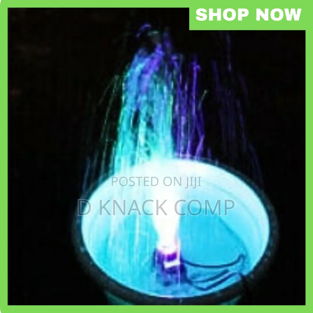 Aquarium 15w Submersible Water Pump Led Light Fish Pond Tank