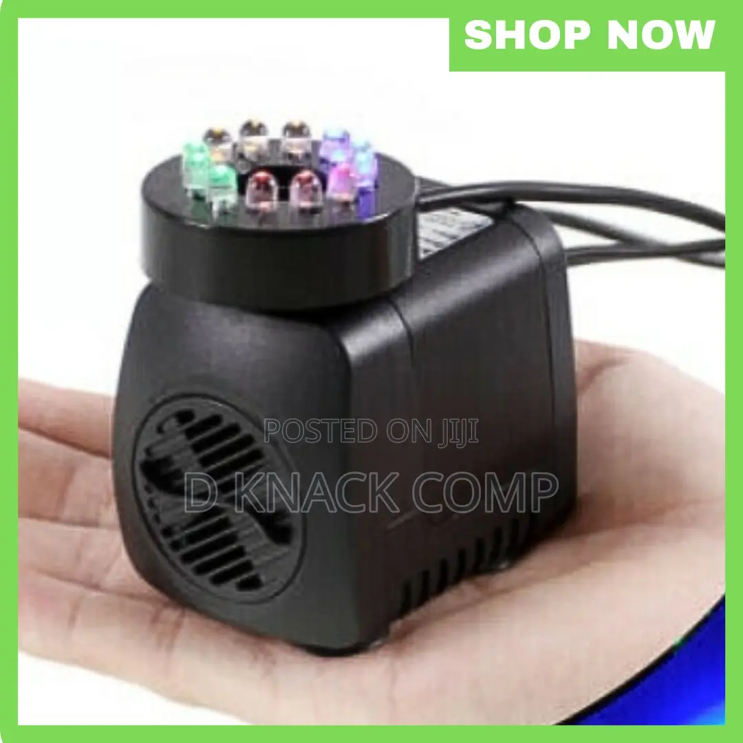 Aquarium 15w Submersible Water Pump Led Light Fish Pond Tank