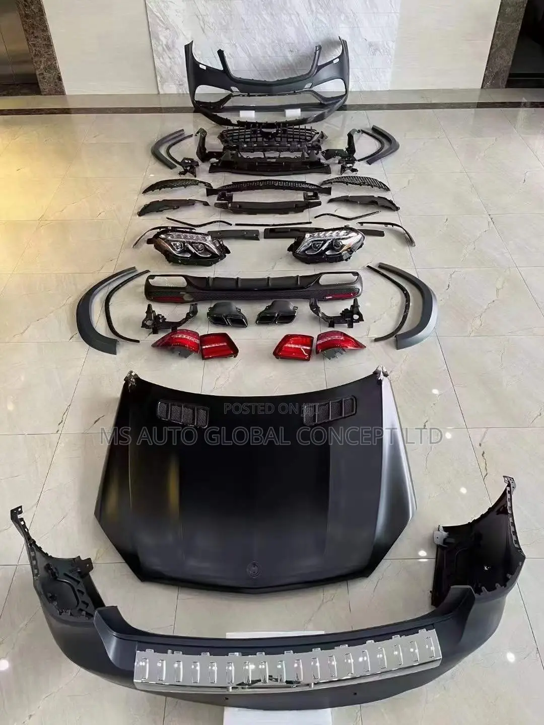 Mercedes Benz Gl to GLS Body Kit