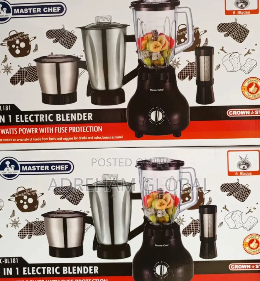 Masterchef 4 in 1, 400watts Blender