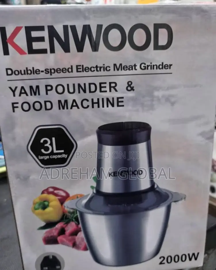 Kenwood 3L Yam Pounder and Food Machine 2000w