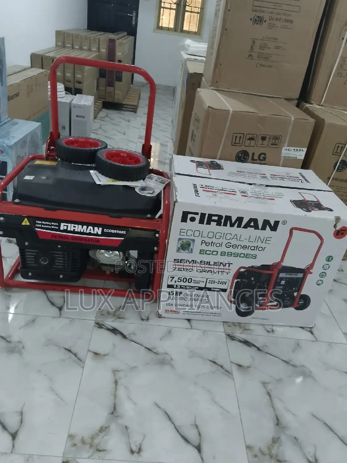 Powerful New Sumec Firman Generator Eco 8990es