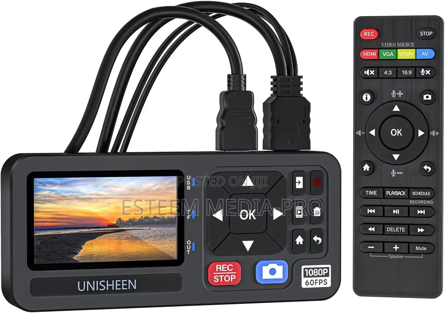 Unisheen Ur500a-M 1080p 60fps Mini Hd Video Recorder Box Sup