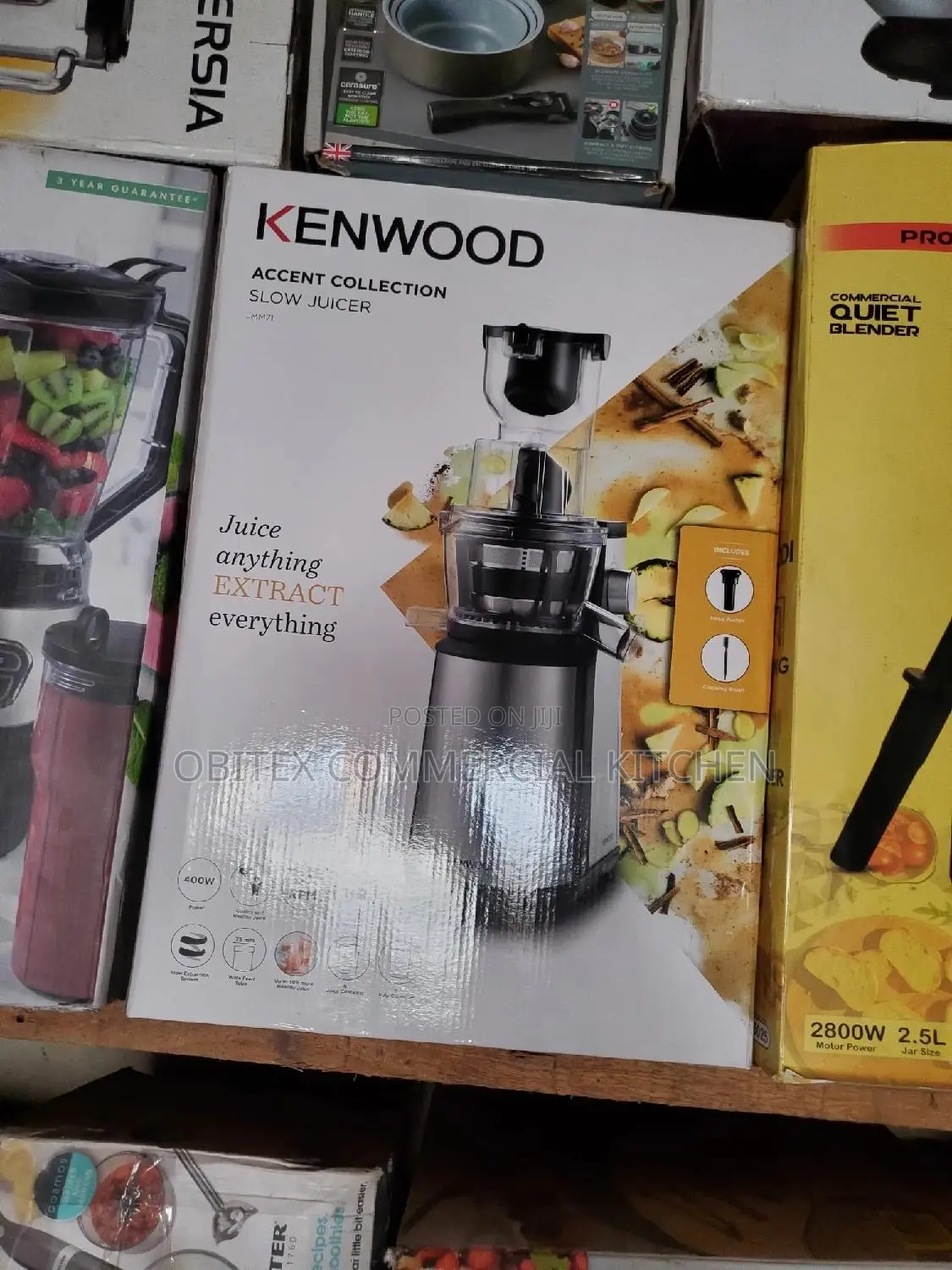 Kenwood Slow Juicer Machine Is Available for Sales