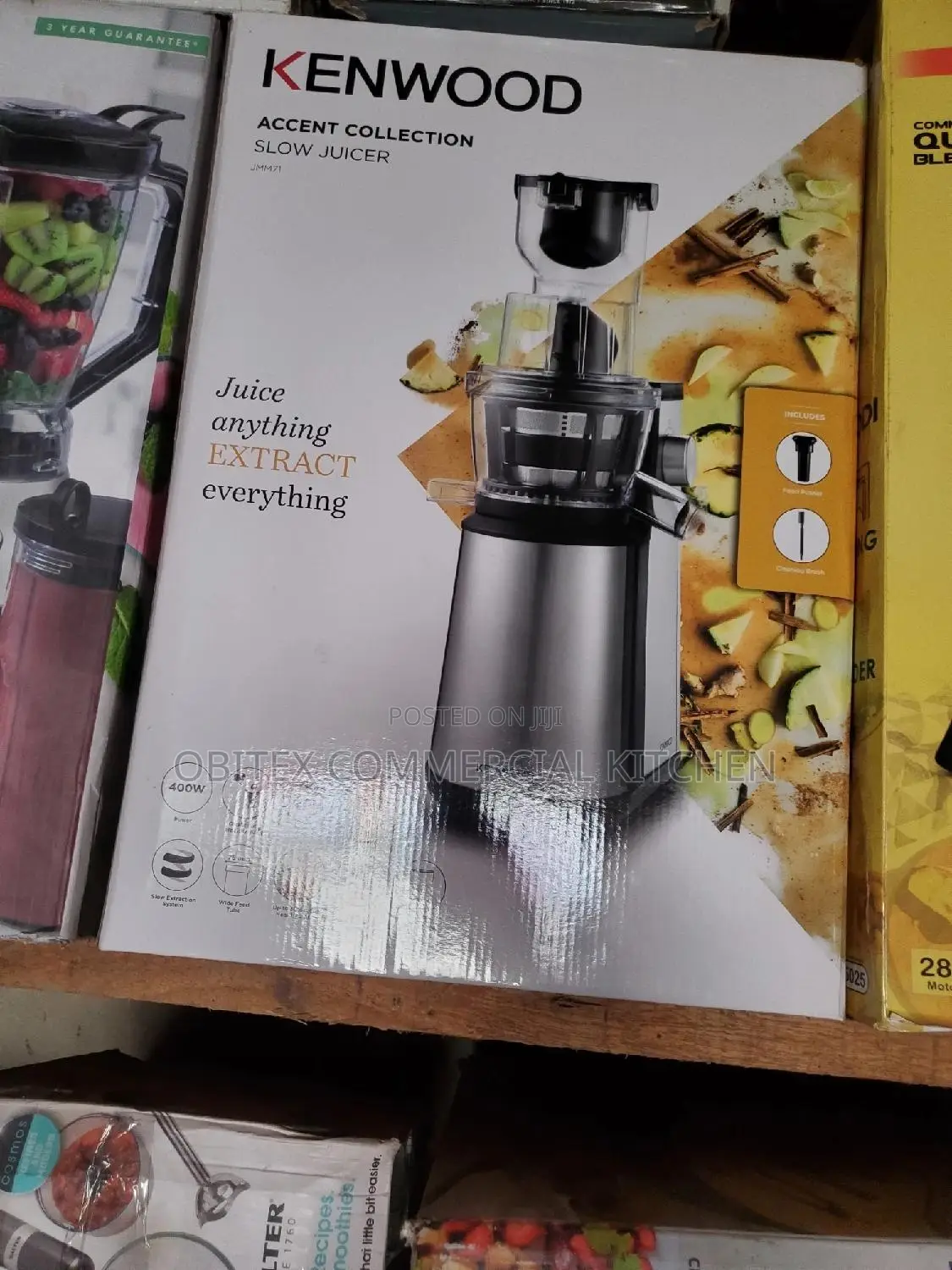 Kenwood Slow Juicer Machine Is Available for Sales