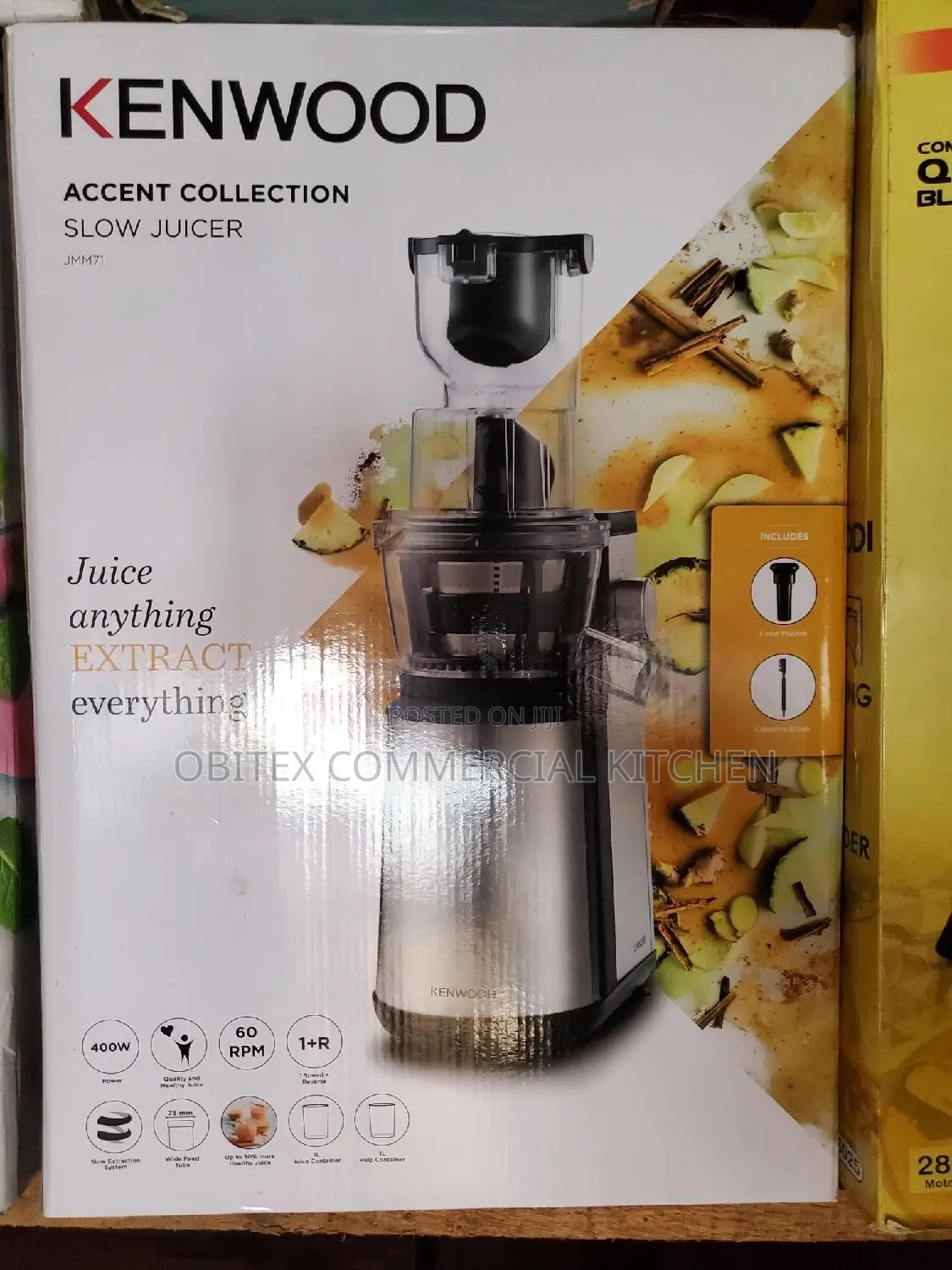 Kenwood Slow Juicer Machine Is Available for Sales