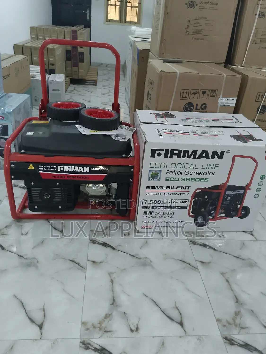 The New Sumec Firman Eco 8990es Generator