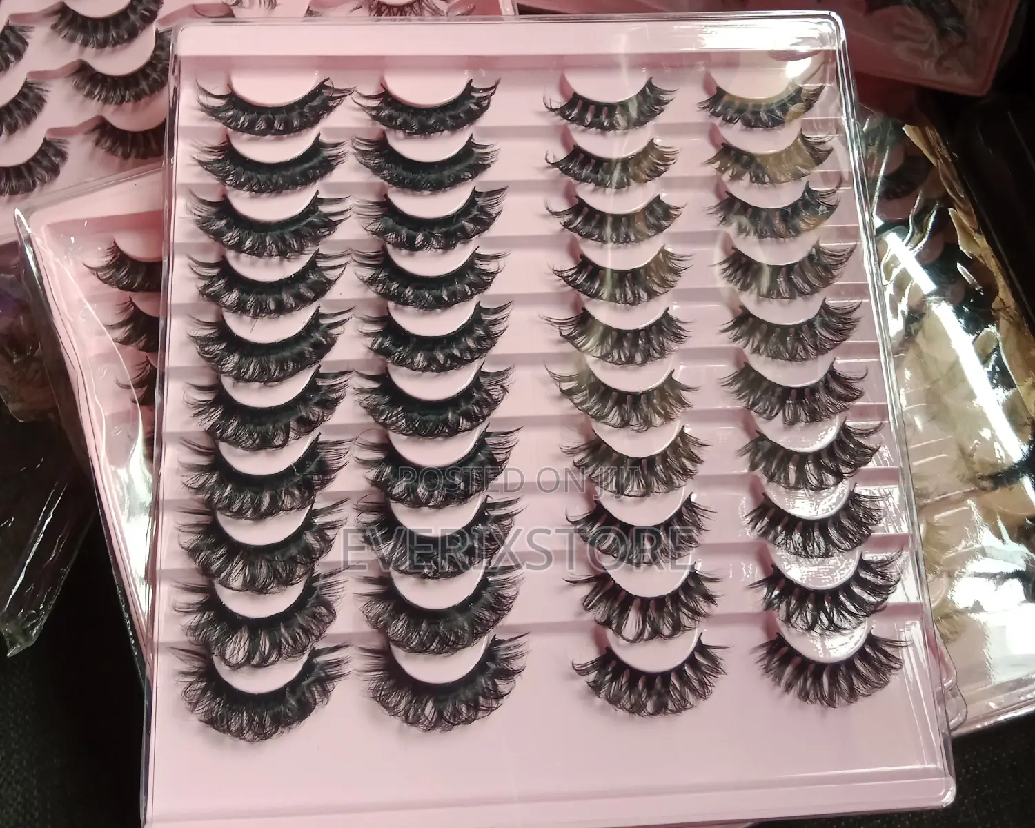 Mink Flaux Eye Lashes 85%Hunman Hair