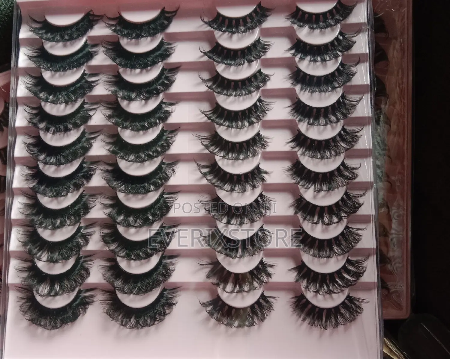 Mink Flaux Eye Lashes 85%Hunman Hair