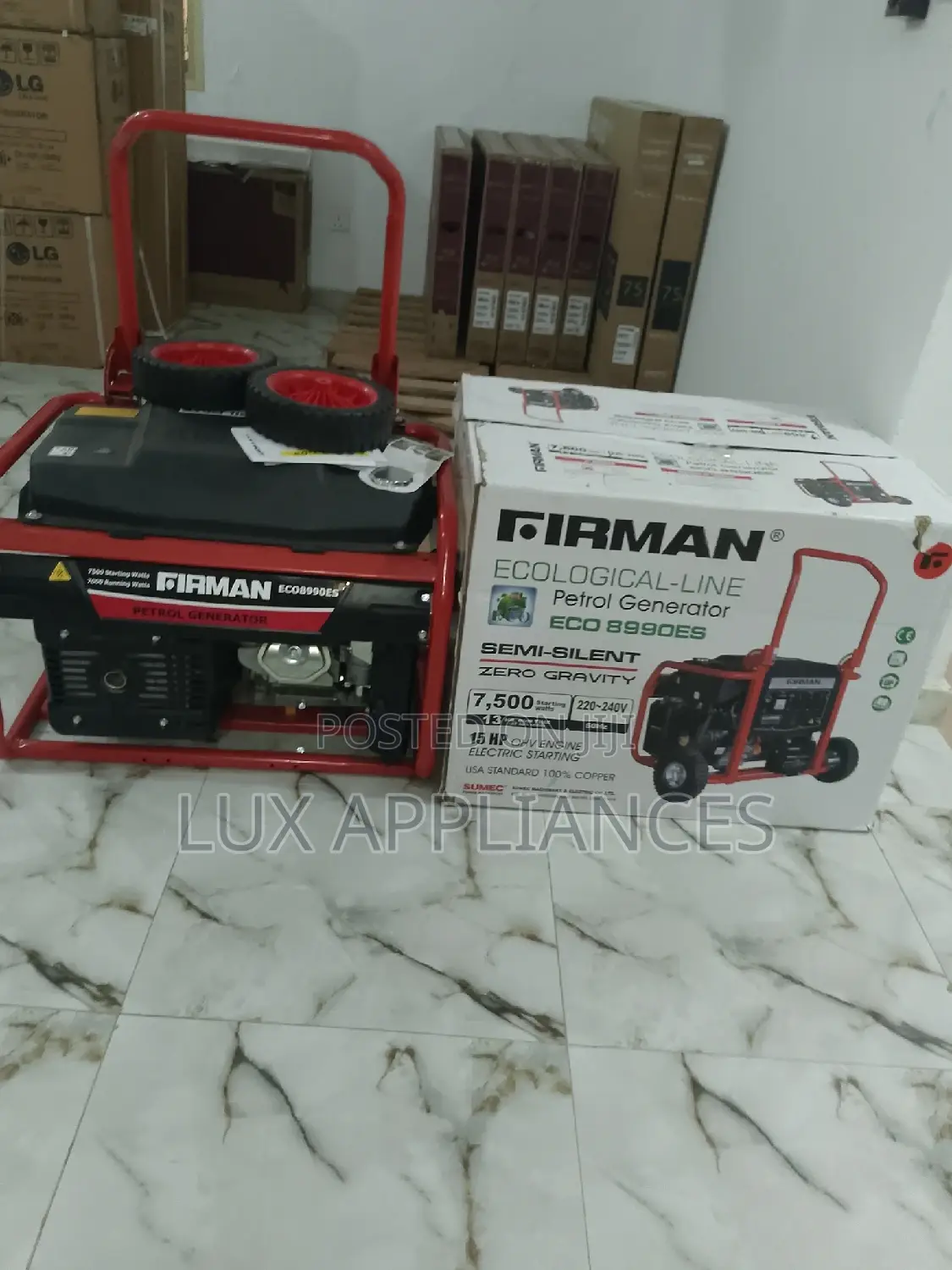 Durable and Convenient Firman Eco 8990ES Generator