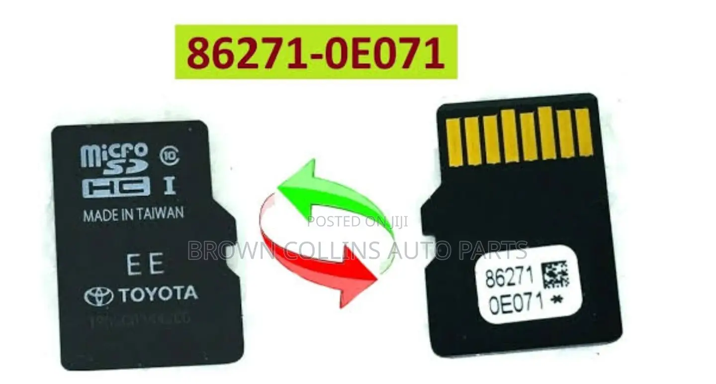 Navigation SD Card Toyota Landcruiser 2016-2021