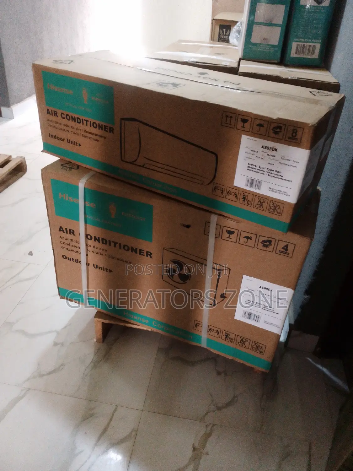 Hisense 1hp Inverter As09dk Air Conditioner+ Remote
