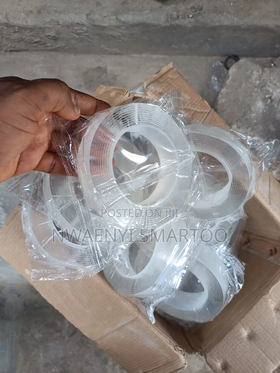 Tape Double Sided White Color