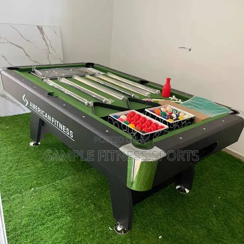 American Fitness Double Accessories Snooker Board