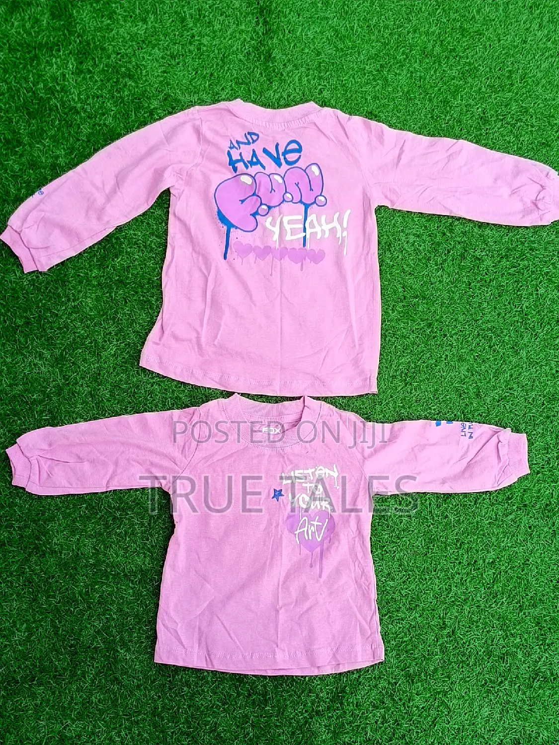Boys Girls Mixed Batch Long Sleeve Tops Ages 2 to 10 Years