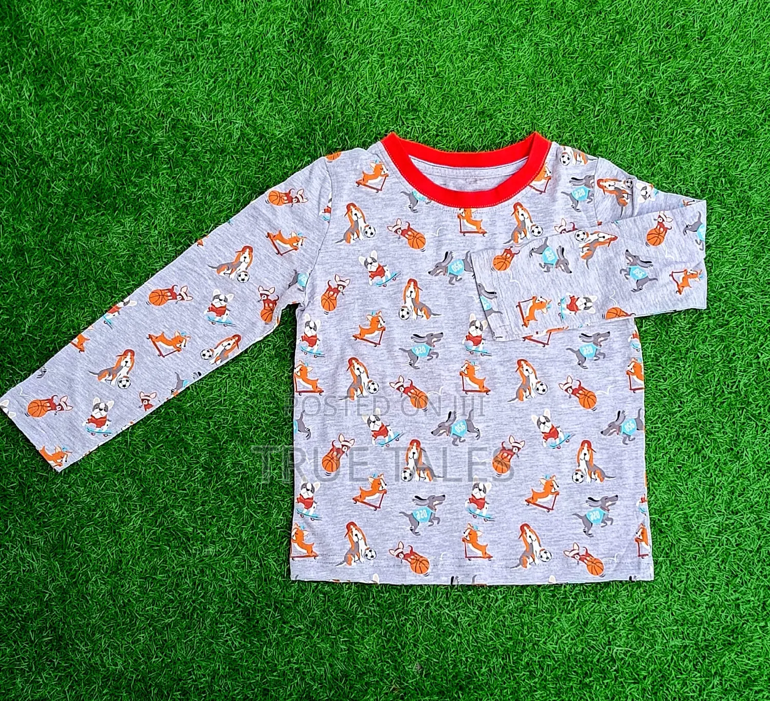 Boys Girls Mixed Batch Long Sleeve Tops Ages 2 to 10 Years