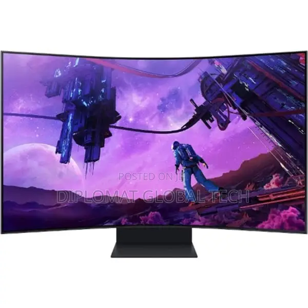 Samsung 55 Od Ark 4k165hz 1ms Quantum Mini-led Curved Gaming