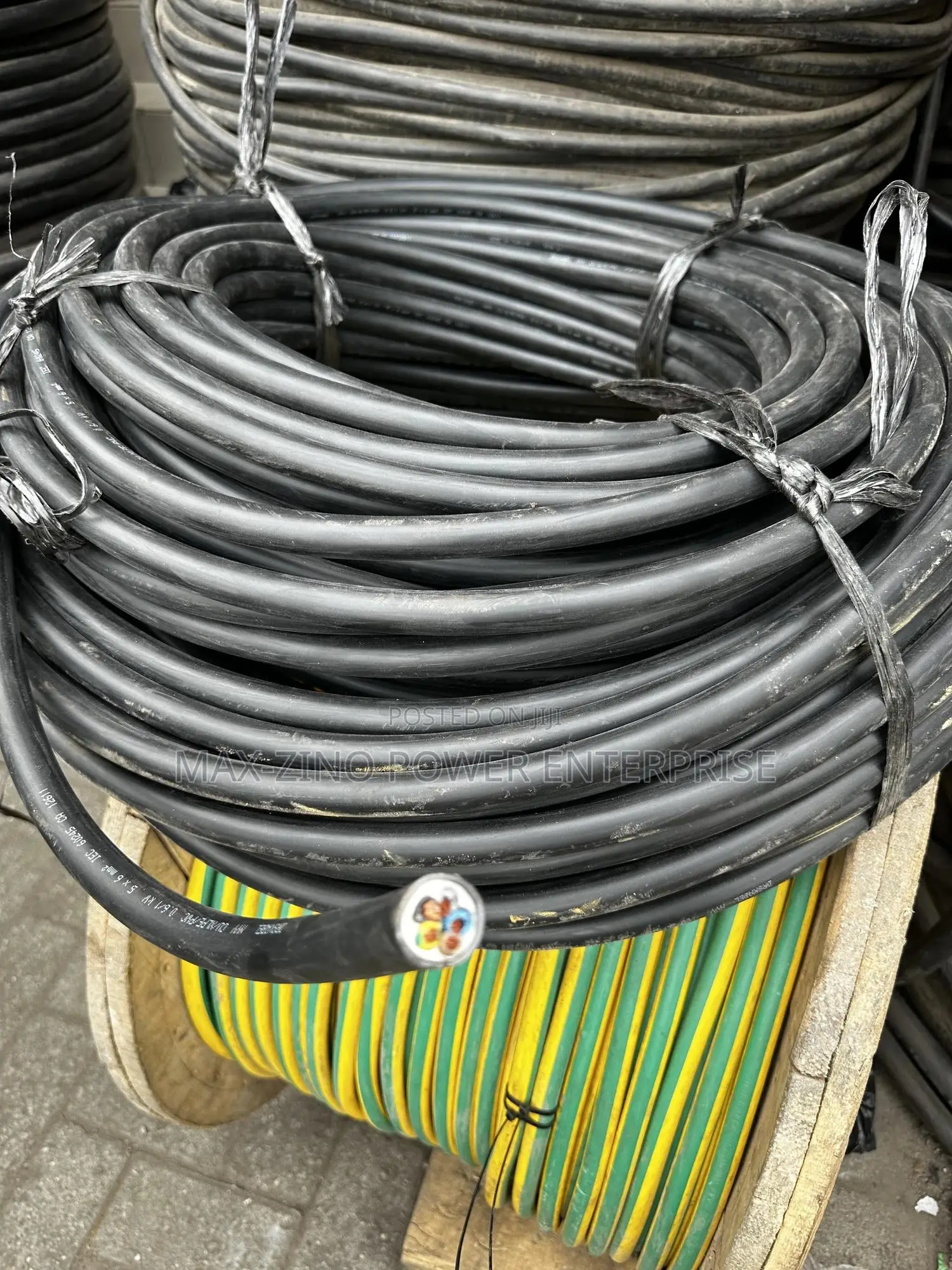 6mm2 X5 Core PVC PVC Cable Available at Affordable Price