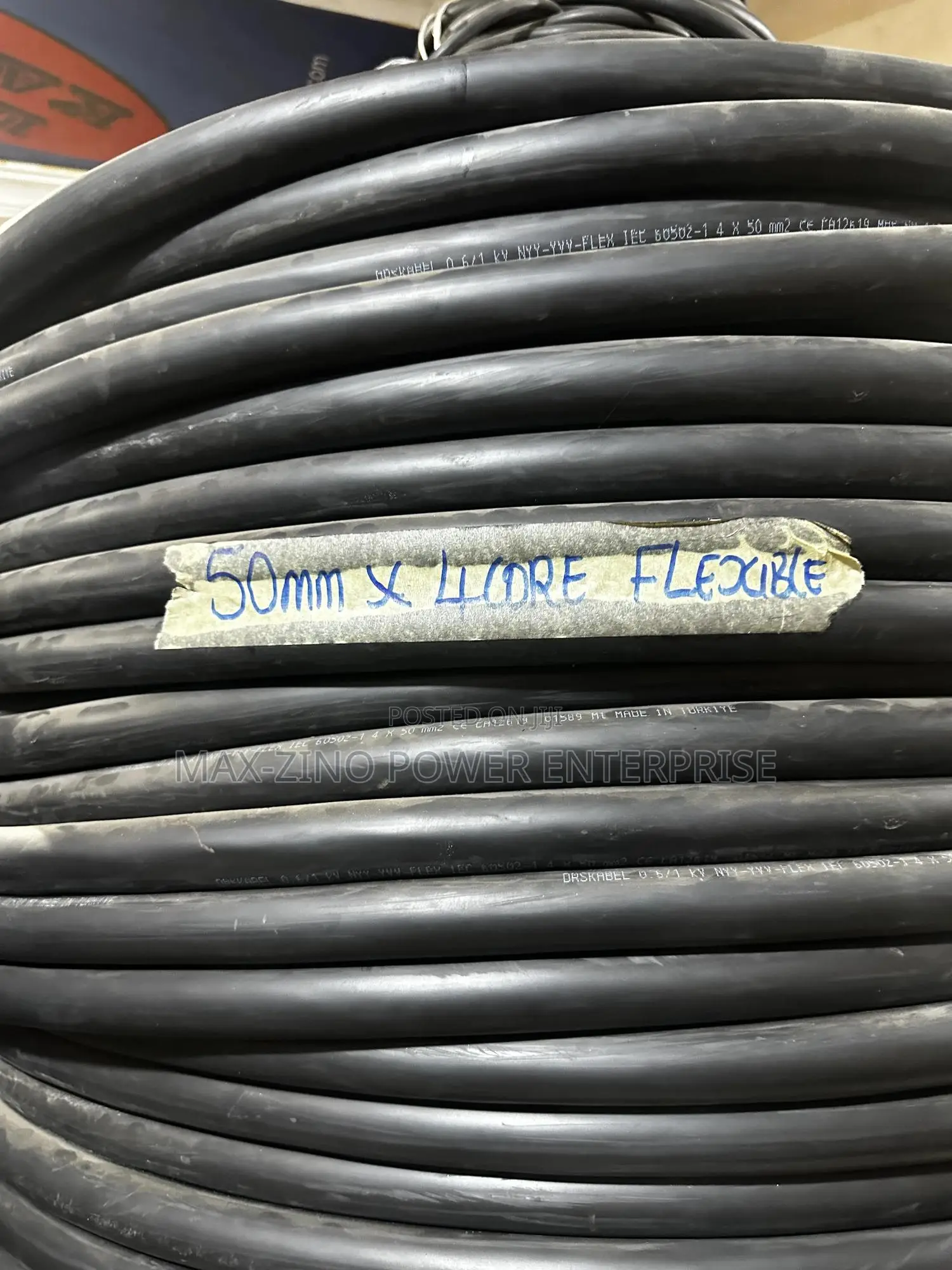 50mm2 X4 Core PVCPVC Cable Available at Affordable Price