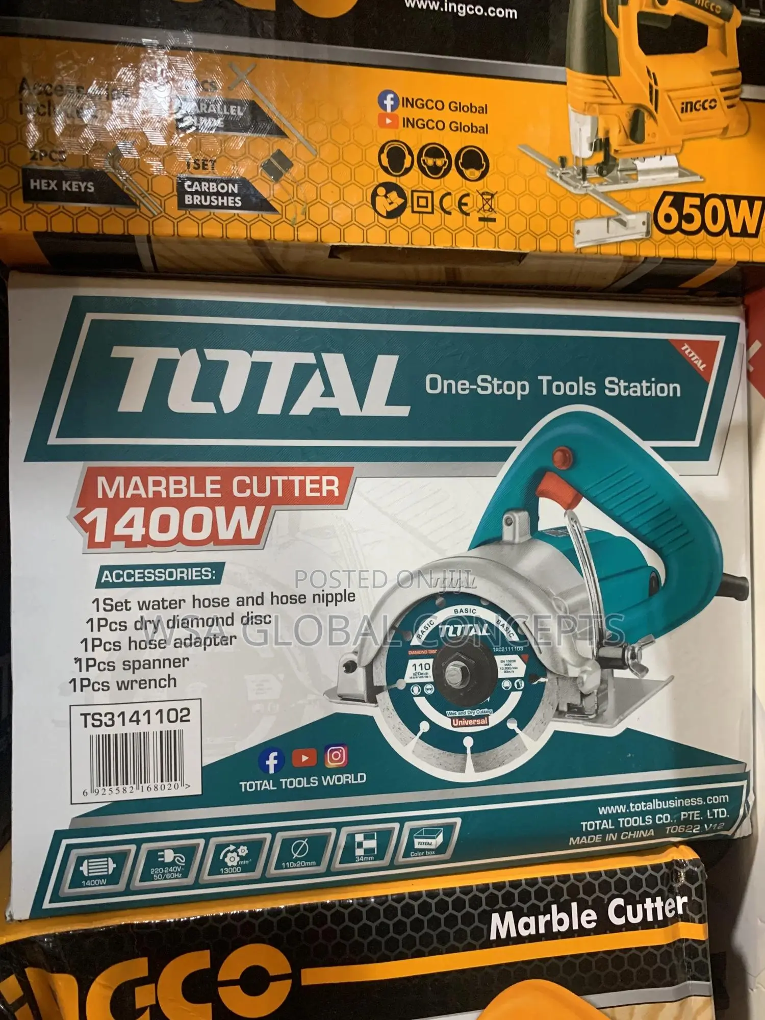 1400 Watts Marble Cutter